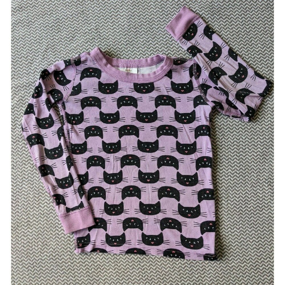 Black Cat Pajama Top